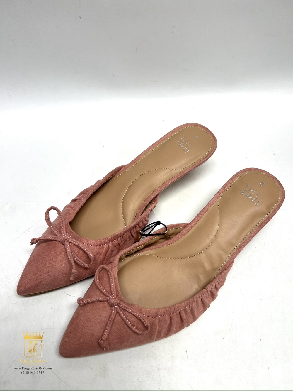 Time & Tru ballet flat kitten heels